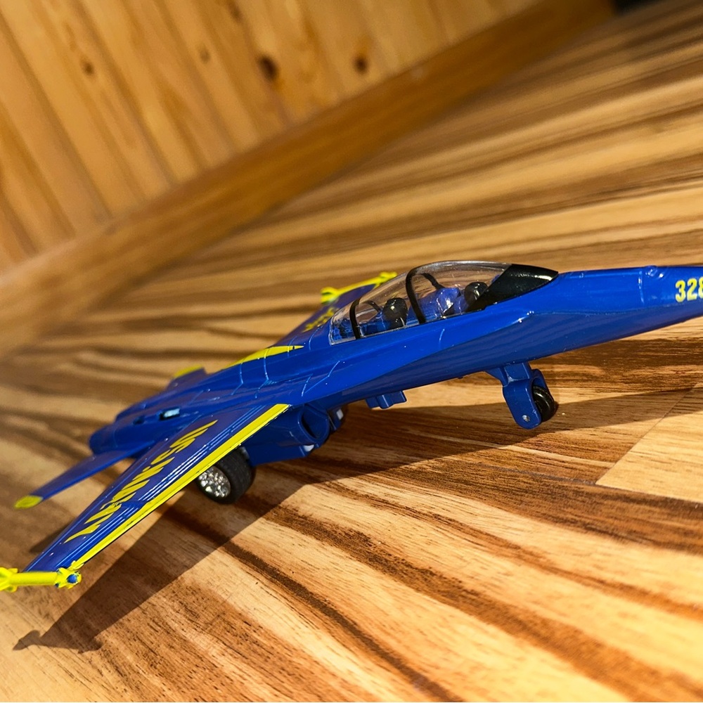 US Navy Blue Angels Jet Plane Toy